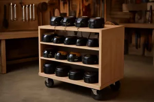 DIY Power Tool Charging Station: Build a Mobile Battery Charging Cart